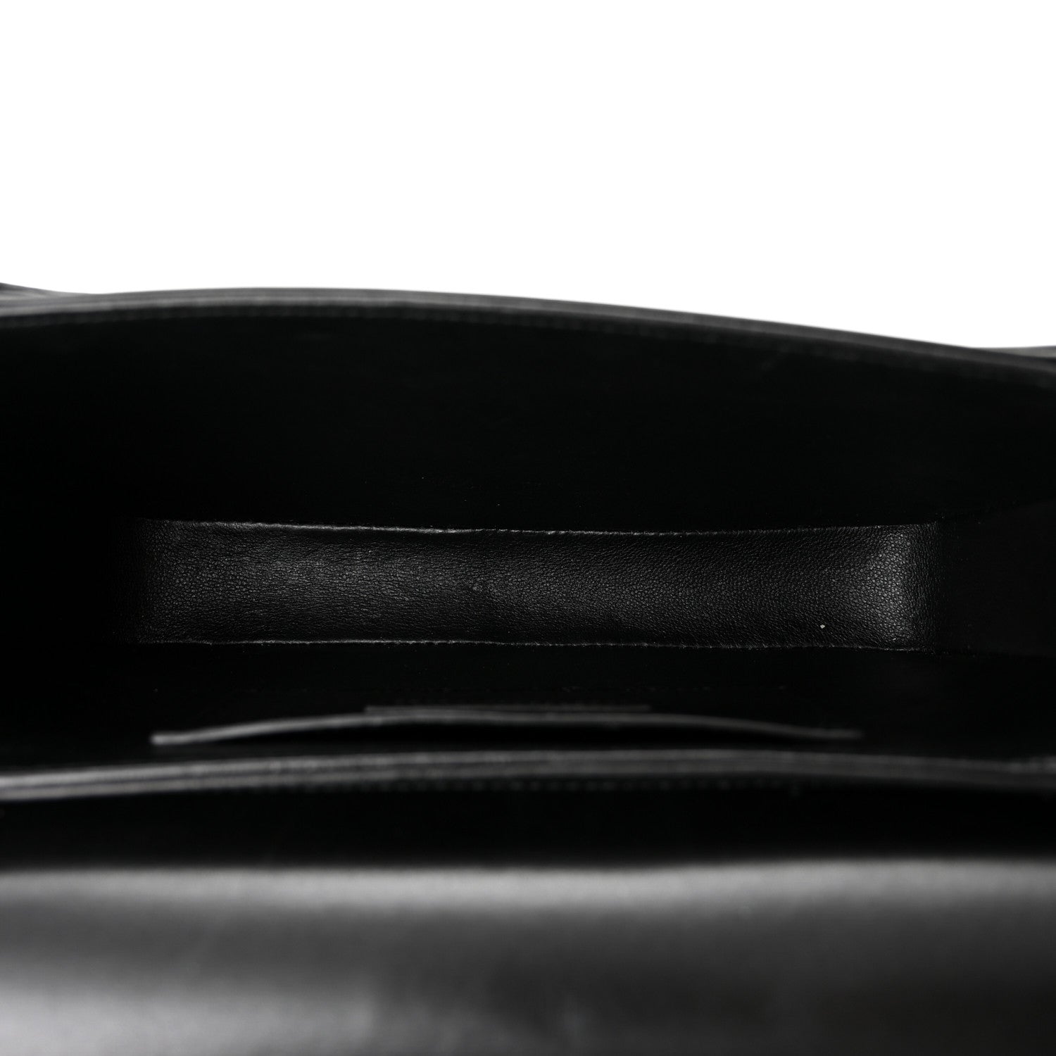 Saint Laurent Box Calfskin Monogram Medium Solferino Satchel Black 5 of 10