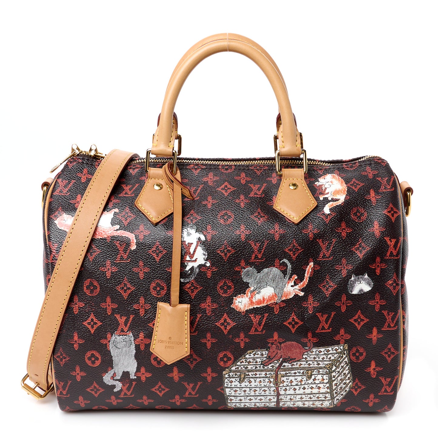 Catogram Speedy Bandouliere 30 Marron