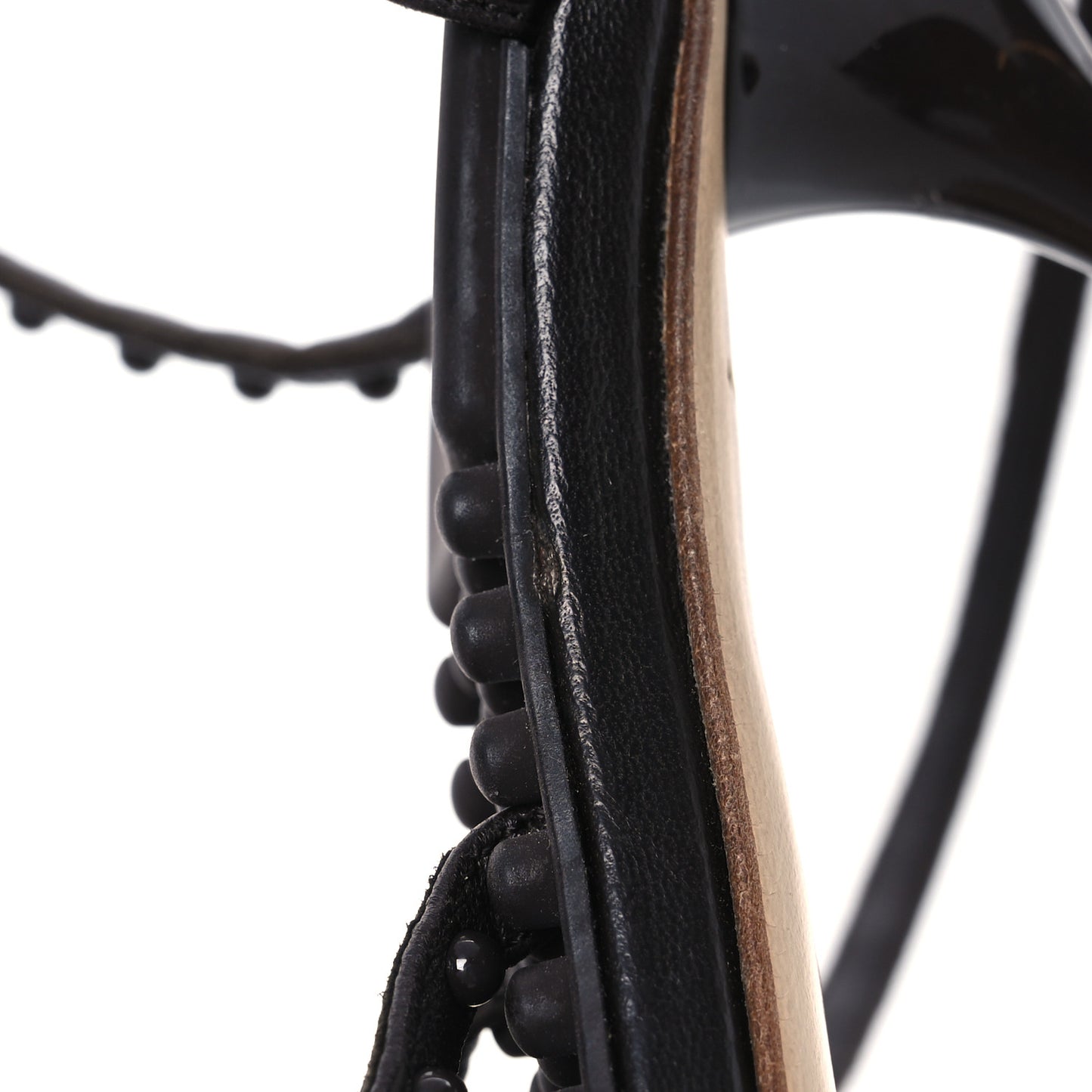 Nappa Lagoon Bubble 100mm Sandals 38.5 Fondant