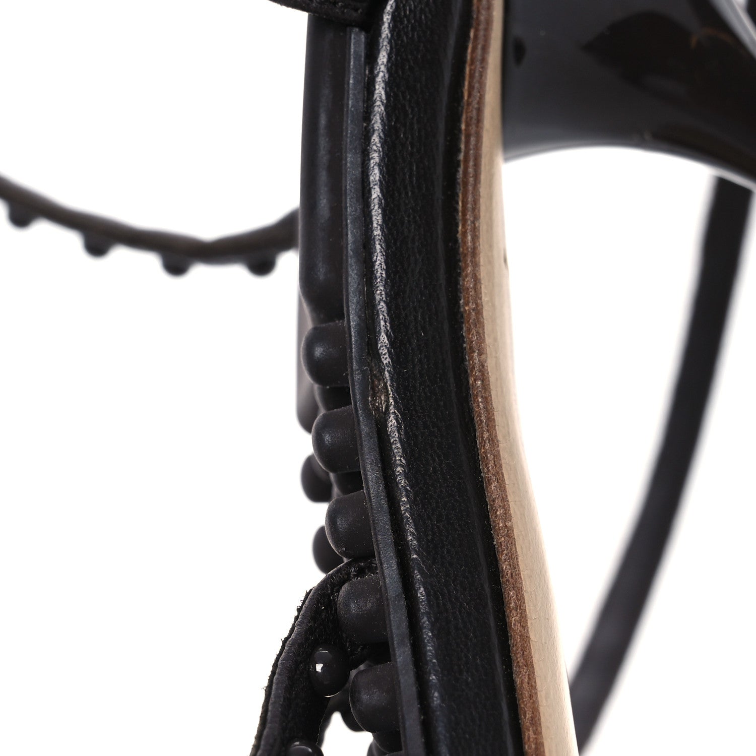 Bottega Veneta Nappa Lagoon Bubble 100mm Sandals 38.5 Fondant 10 of 12