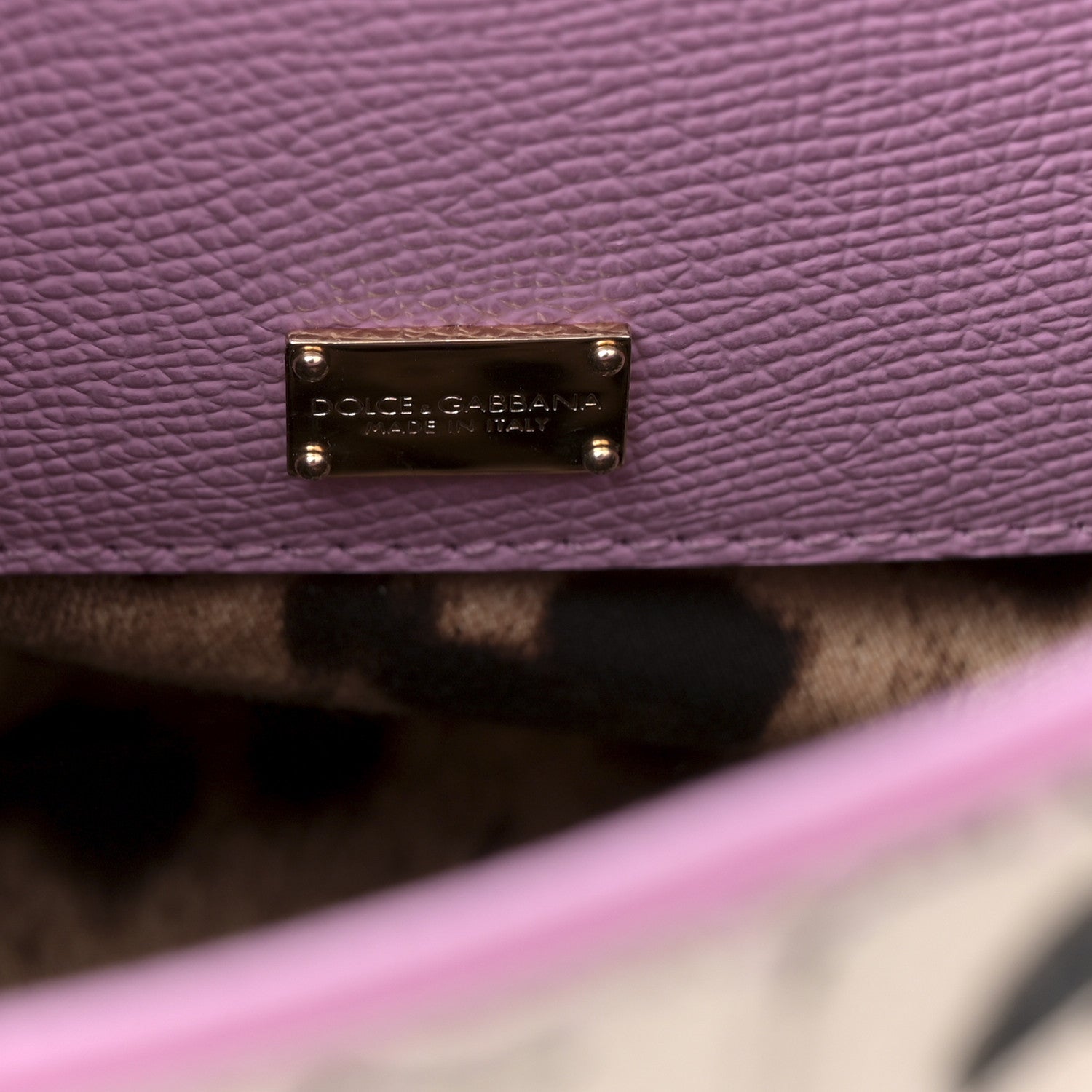Dolce & Gabbana Dauphine Studded Medium DG Family Patch Miss Sicily Satchel Pink Rosa Chiaro 6 of 11