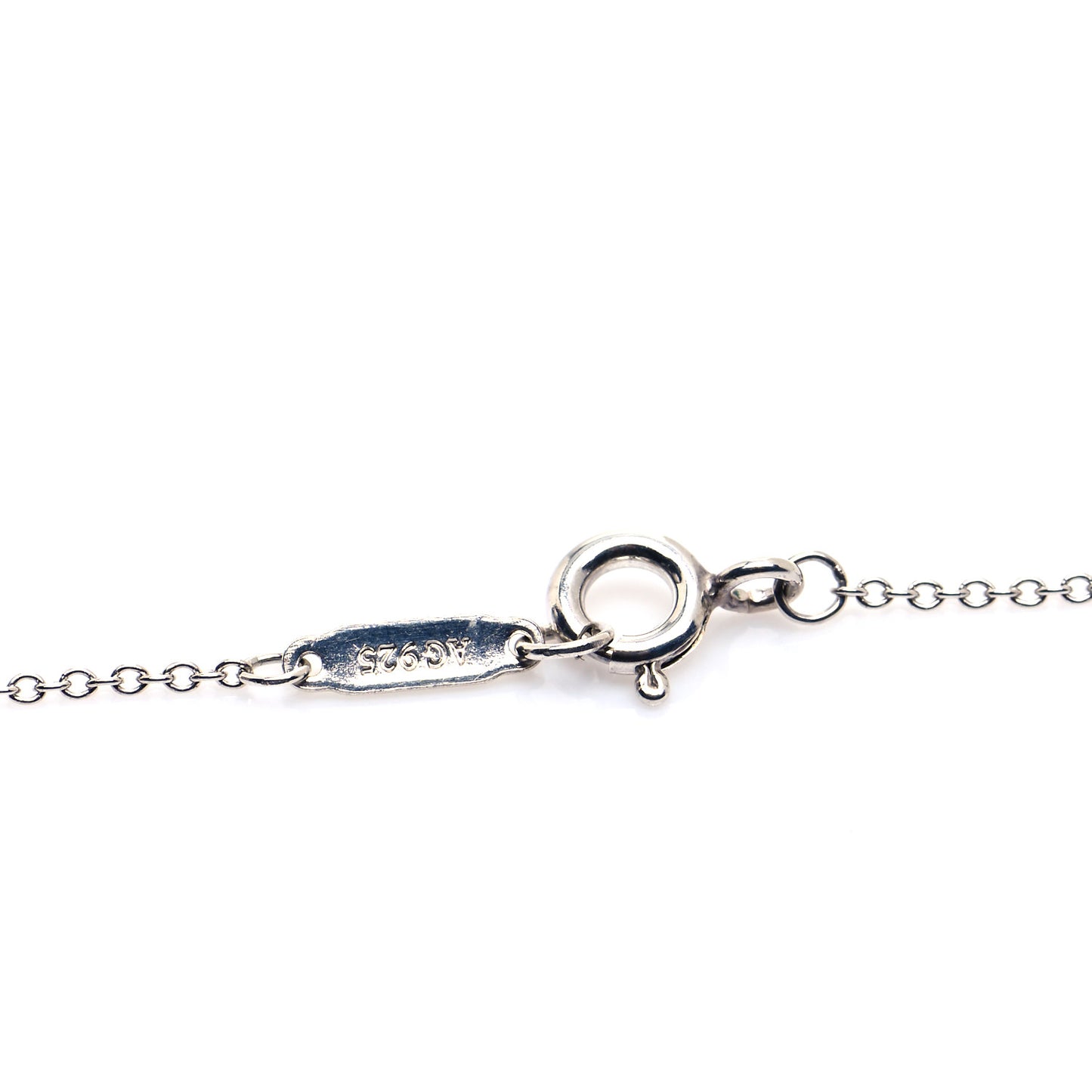 Sterling Silver Heart Lock Pendant Necklace