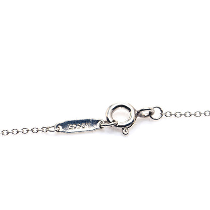 Tiffany Sterling Silver Heart Lock Pendant Necklace 5 of 6