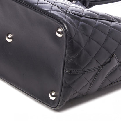 Chanel Calfskin Quilted Large Cambon Tote Black 4 of 8