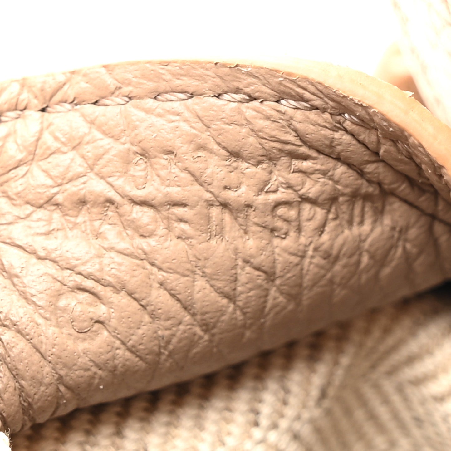 Grained Calfskin Small Puzzle Bag Sand Mink