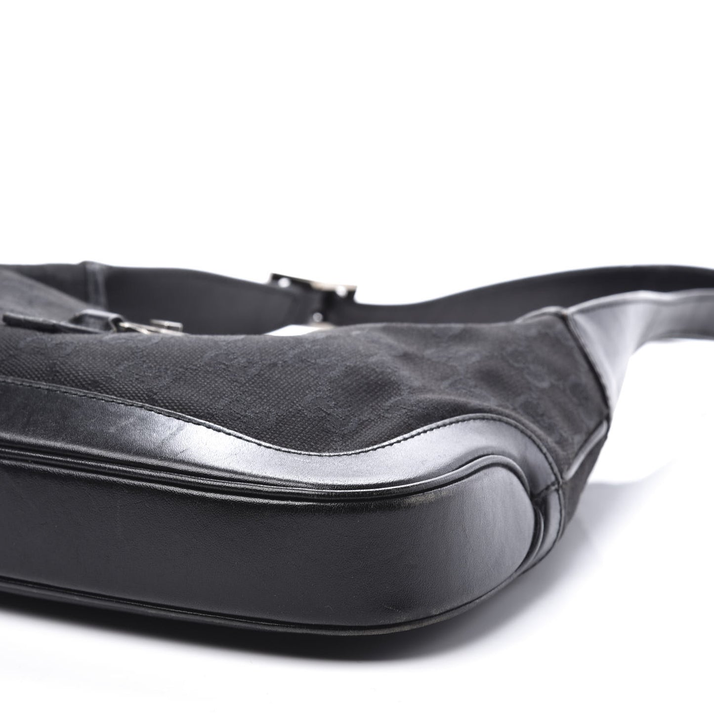 Monogram Small Jackie O Hobo Black