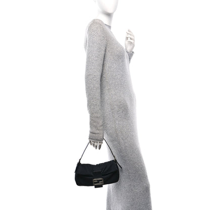 Fendi Neoprene Baguette Black 2 of 13