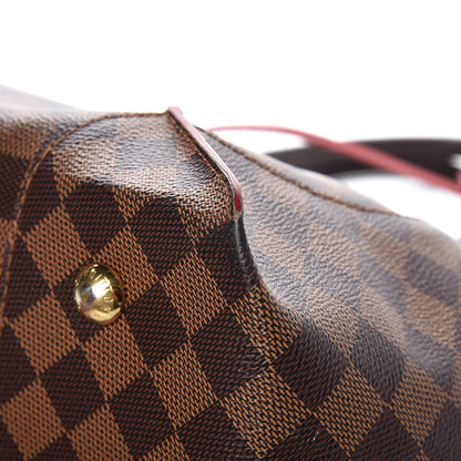 Louis Vuitton Damier Ebene Caissa Tote MM Cherry 10 of 13