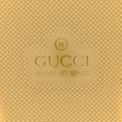 Gucci Nappa Matelasse GG Marmont Ankle Wrap Platform 35/120mm Espadrille Wedges 37.5 Skin Rose 8 of 14