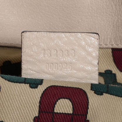 Gucci Calfskin Large Indy Top Handle Hobo Off White 7 of 7