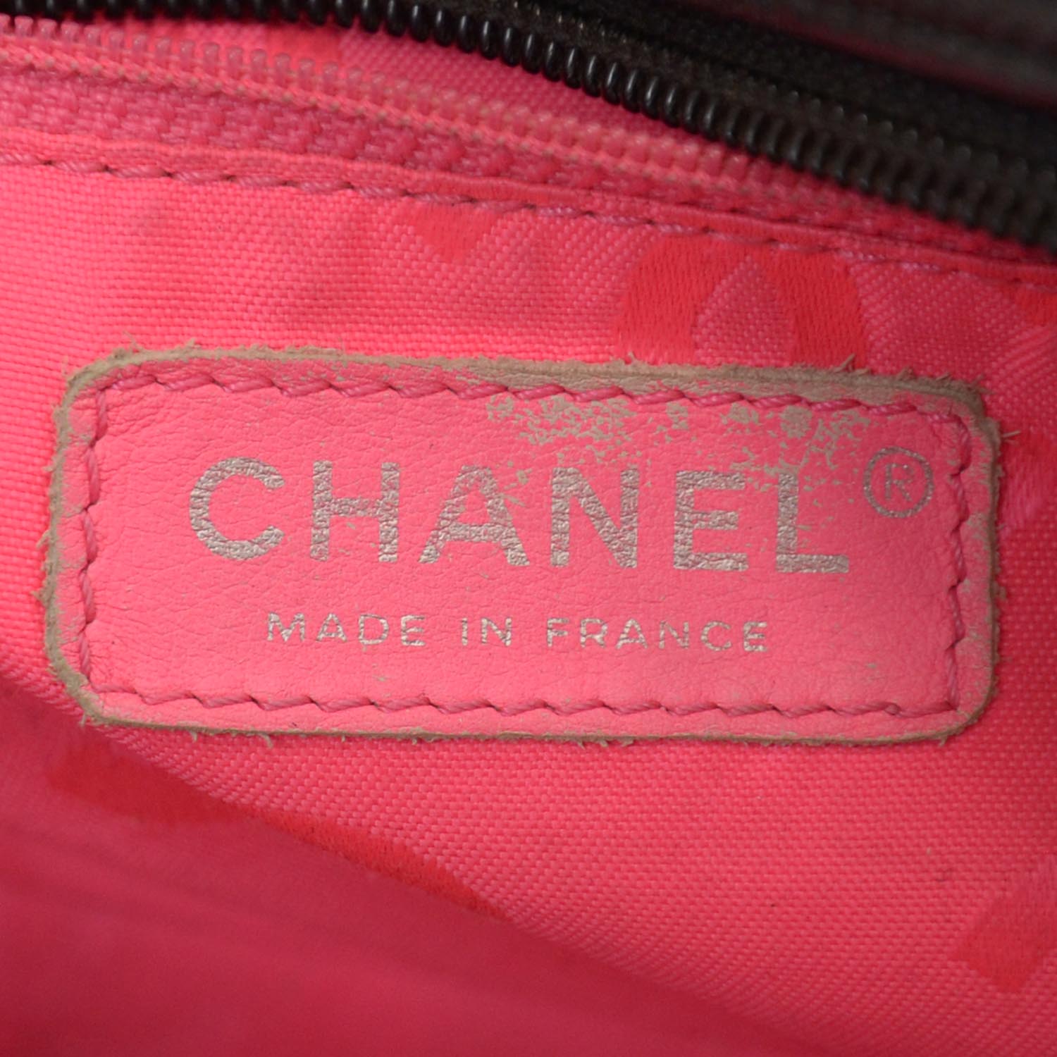Chanel Calfskin Quilted Large Cambon Bowler Black White 6 of 9