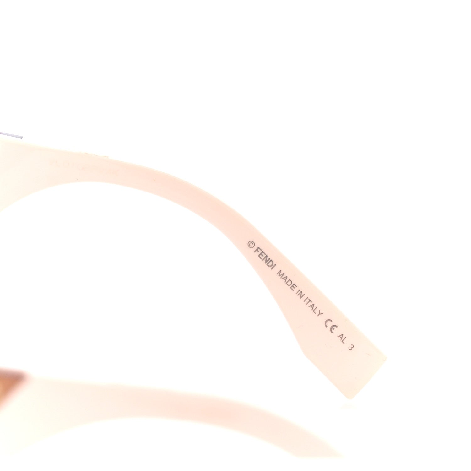 Fendi Mirrored Crystal Embellished FFreedom Shield Sunglasses FF 0382/S Pink 6 of 9