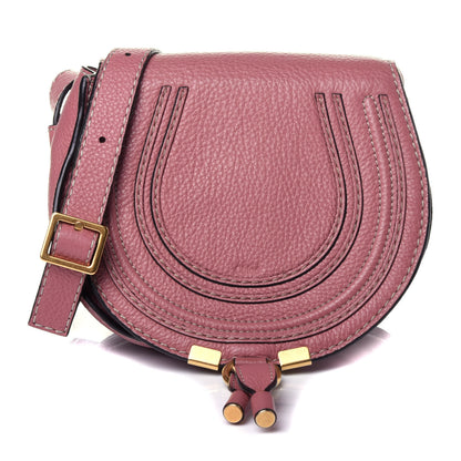 Chloe Calfskin Mini Marcie Round Crossbody Bag Rusty Pink 1 of 11