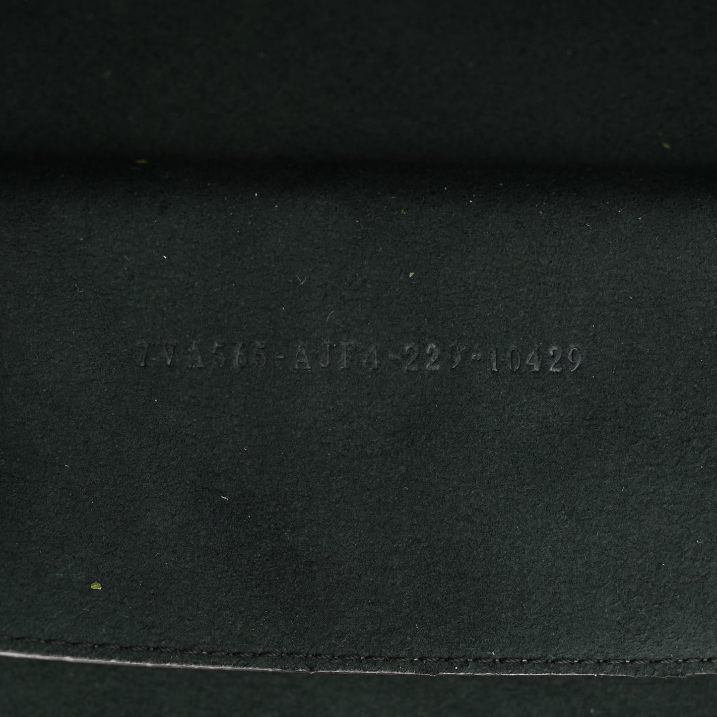 Vitello King FF Lines Embossed Baguette Soft Trunk Midnight