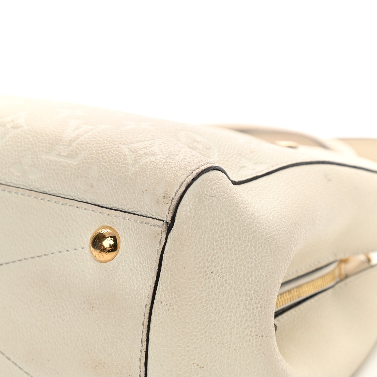 Louis Vuitton Empreinte Montaigne MM Neige 10 of 22