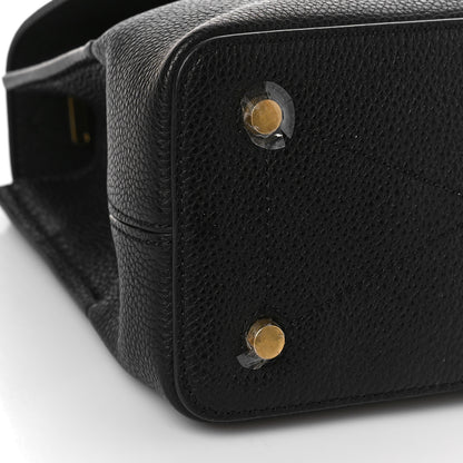 Mulberry Small Classic Grain Calfskin Mini Seaton Black 7 of 8