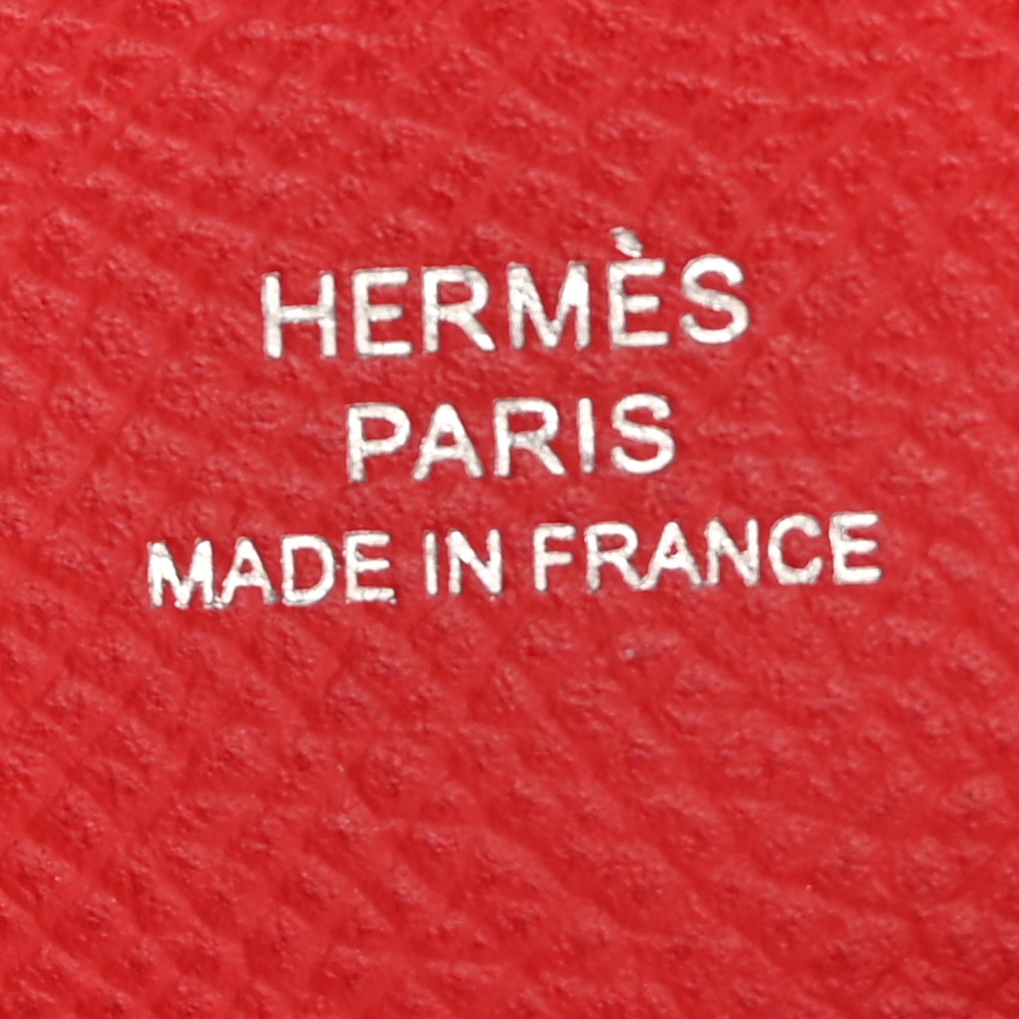 Epsom Calvi Card Case Rouge Casaque