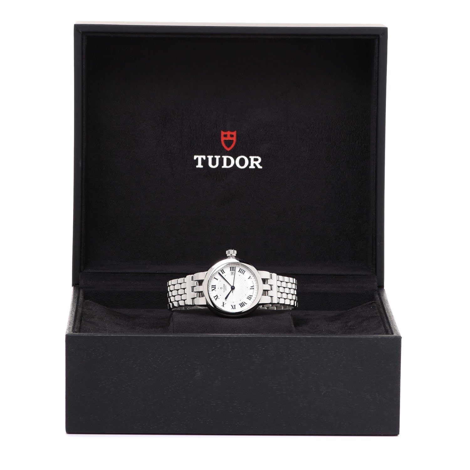 TUDOR Stainless Steel 30mm Clair De Rose Automatic Watch White 35500 5 of 5