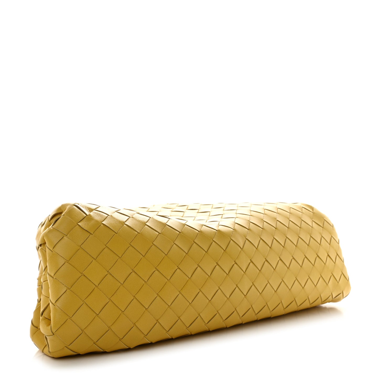 Nappa Maxi Intrecciato The Pouch Oversized Clutch Buttercup