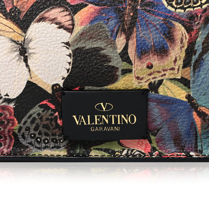 Valentino Garavani Calfskin Camubutterfly Rockstud Tote Multicolor 9 of 13