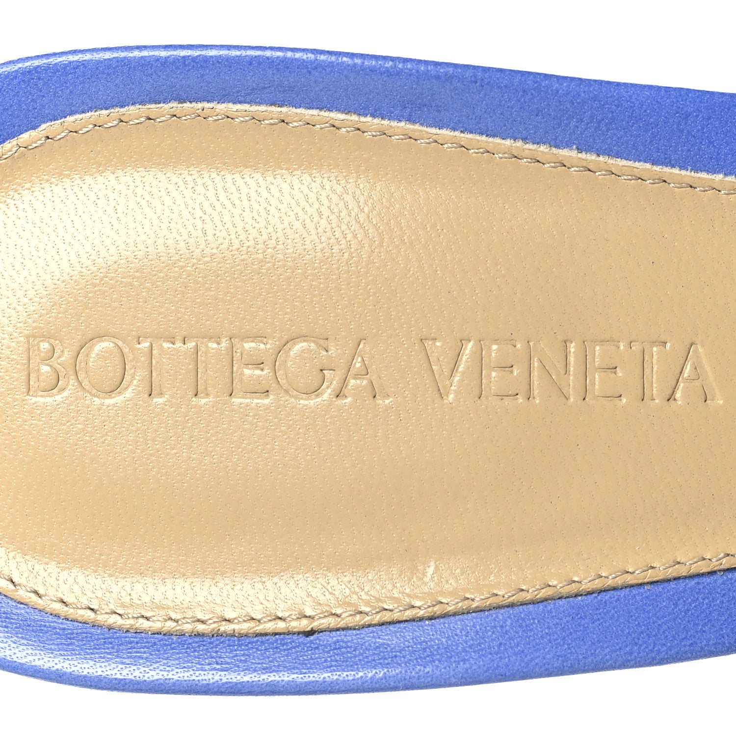 Bottega Veneta Lambskin Stretch Mule Sandals 39 Aquarium 1774011