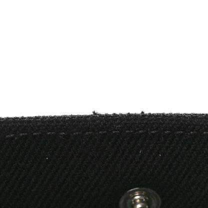 Saint Laurent Linen Calfskin Rive Gauche North South Tote Black 14 of 14