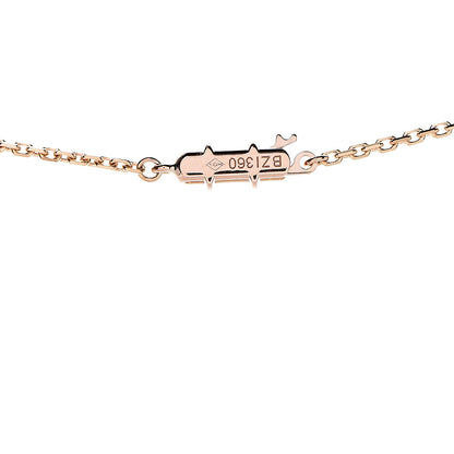 Cartier 18K Pink Gold Diamond Hearts and Symbols Pave Necklace 6 of 6