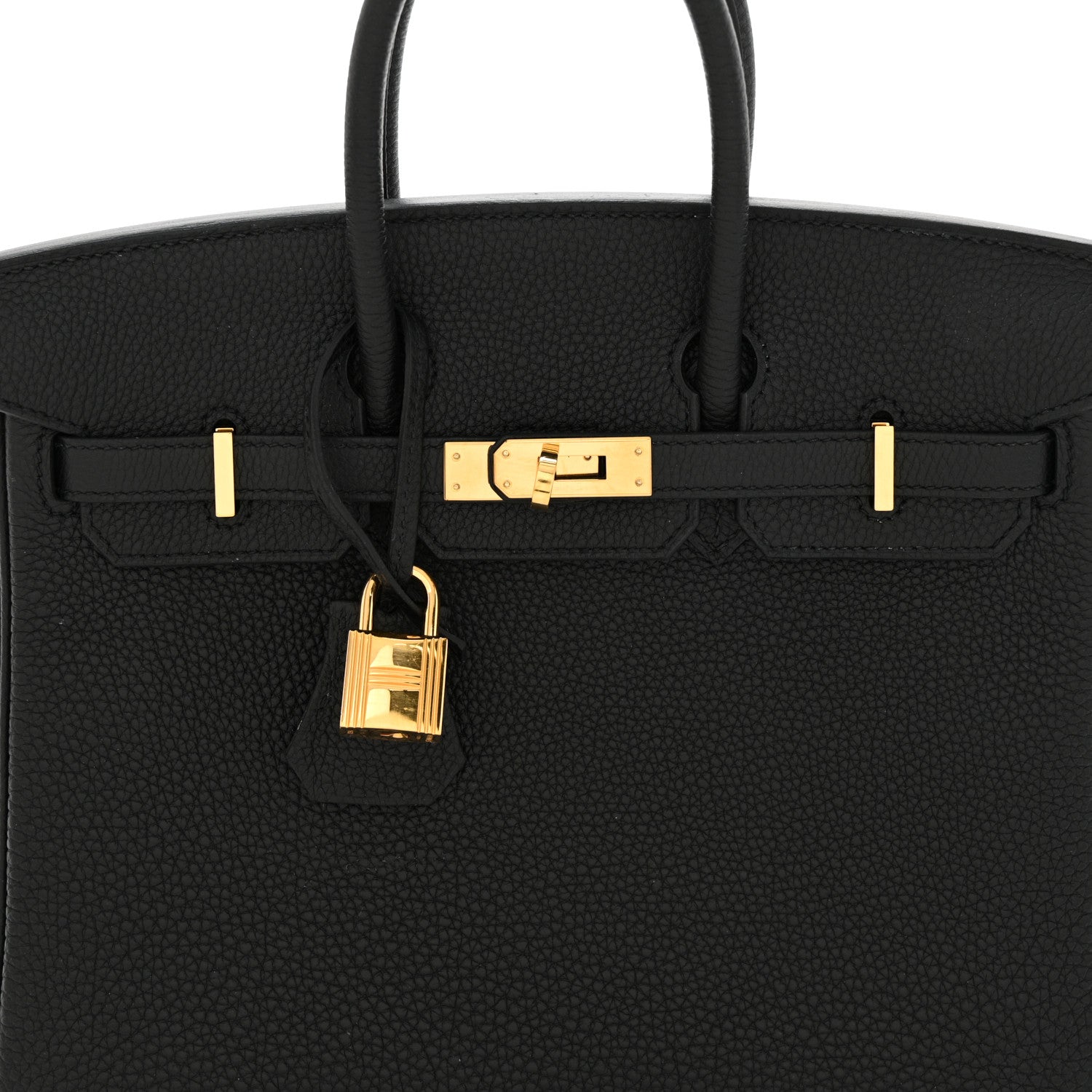 Hermes Togo Birkin 25 Black 8 of 10