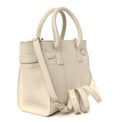 Mulberry Small Classic Grain Mini Zipped Bayswater Chalk 3 of 10