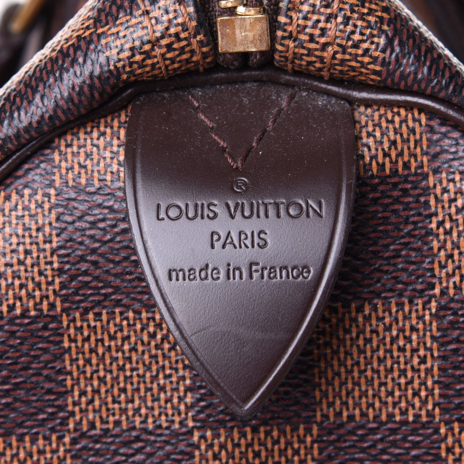 Louis Vuitton Damier Ebene Speedy 30 6 of 10