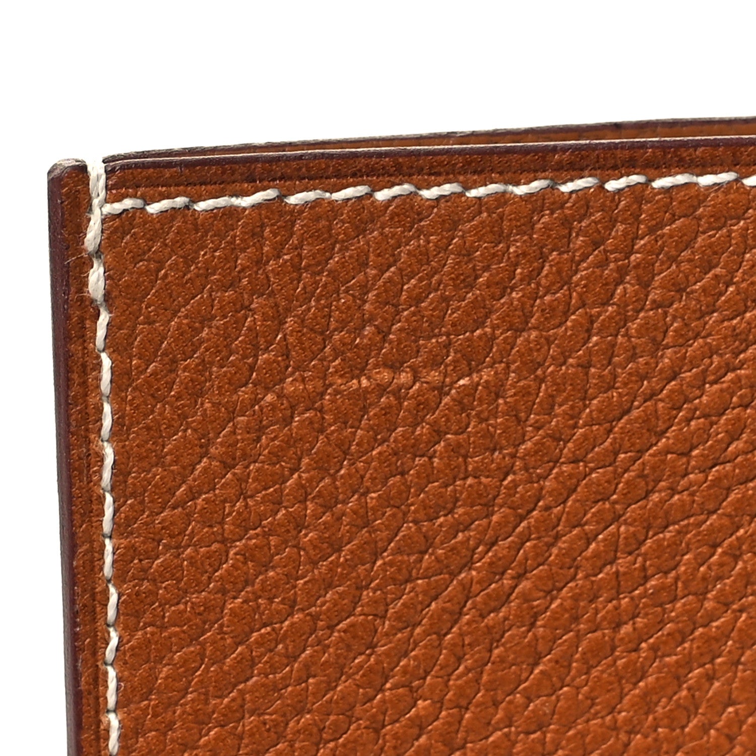Hermes Barenia Faubourg Epsom Evercolor Les Petits Chevaux Card Holder Fauve Craie Beige De Weimar 8 of 8