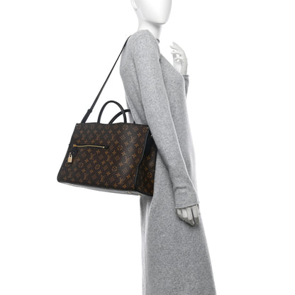 Louis Vuitton Monogram Popincourt MM Black 2 of 9