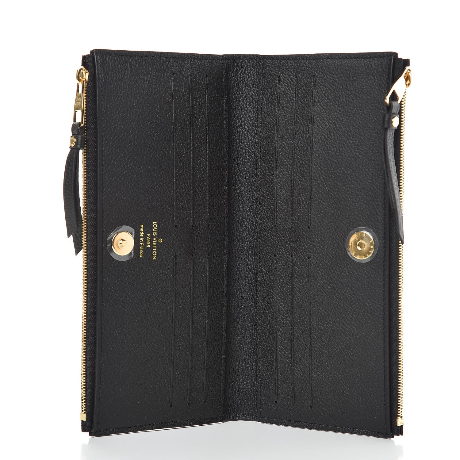 Louis Vuitton Empreinte Adele Wallet Black 5 of 7