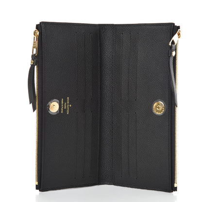 Louis Vuitton Empreinte Adele Wallet Black 5 of 7