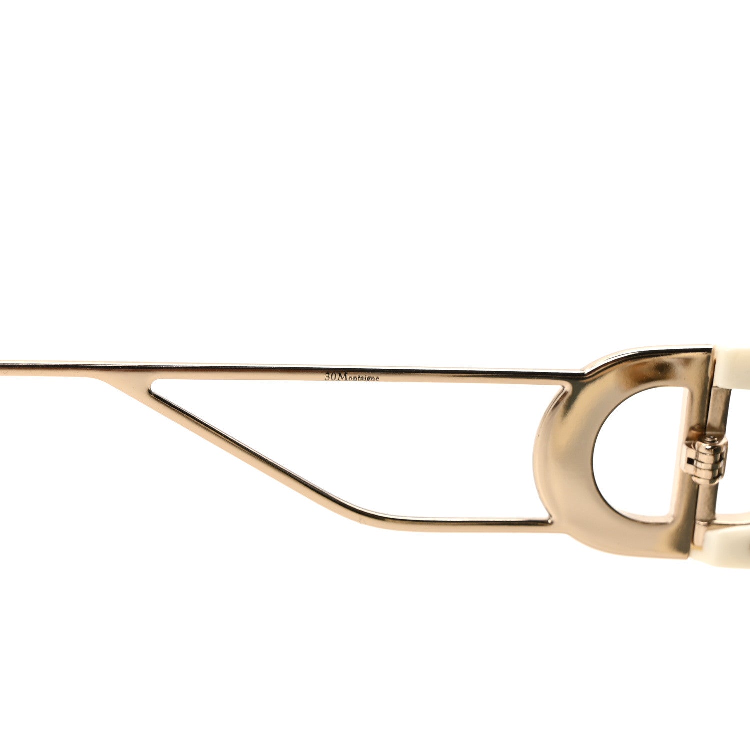 Christian Dior Square 30 Montaigne Sunglasses White 7 of 9