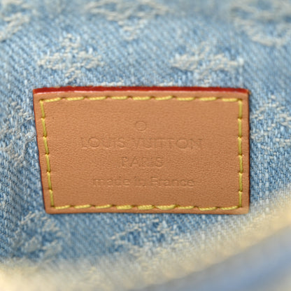 Louis Vuitton Monogram Denim Nano Speedy Sky Blue 6 of 9