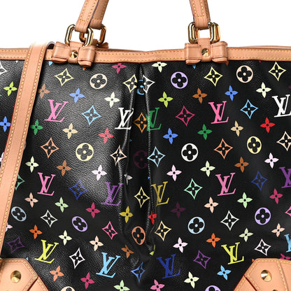 Louis Vuitton Monogram Multicolor Sharleen GM Black 7 of 9
