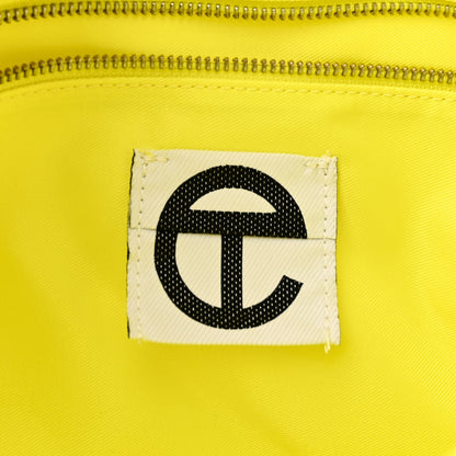 Telfar Vegan Leather Large Shopping Bag Highlighter Yellow 6 of 10