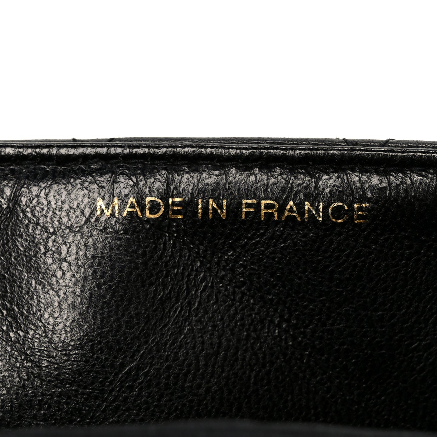 Lambskin Quilted Mini Square Flap Black