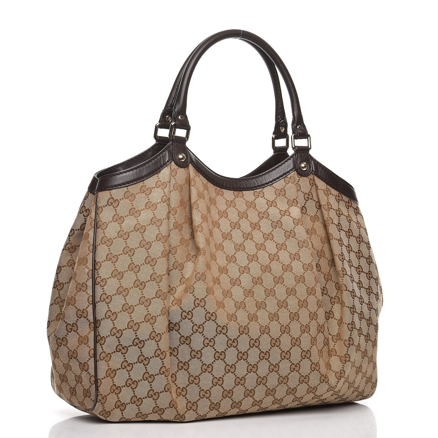 Monogram Large Sukey Tote Dark Brown