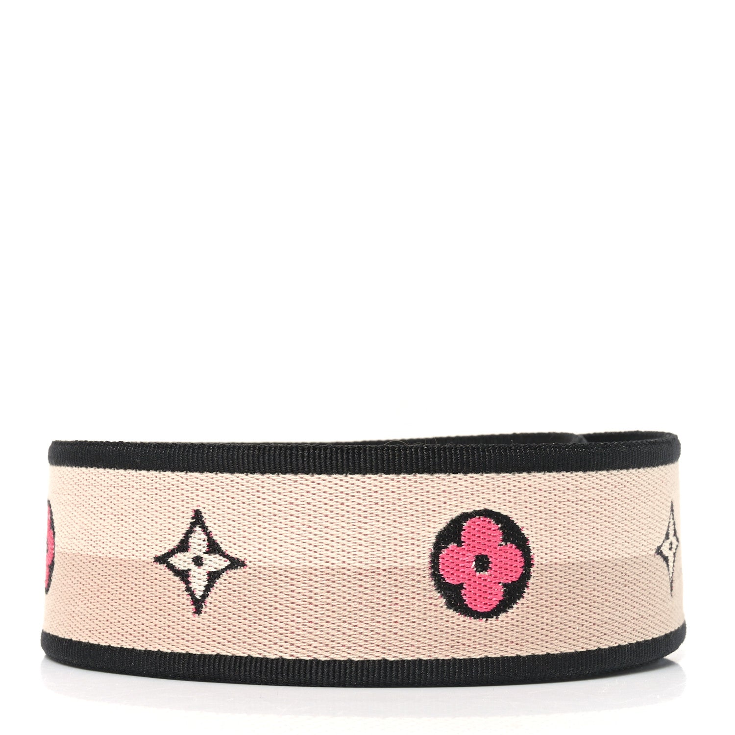 Louis Vuitton Jacquard Diane Shoulder Strap Black 2 of 4