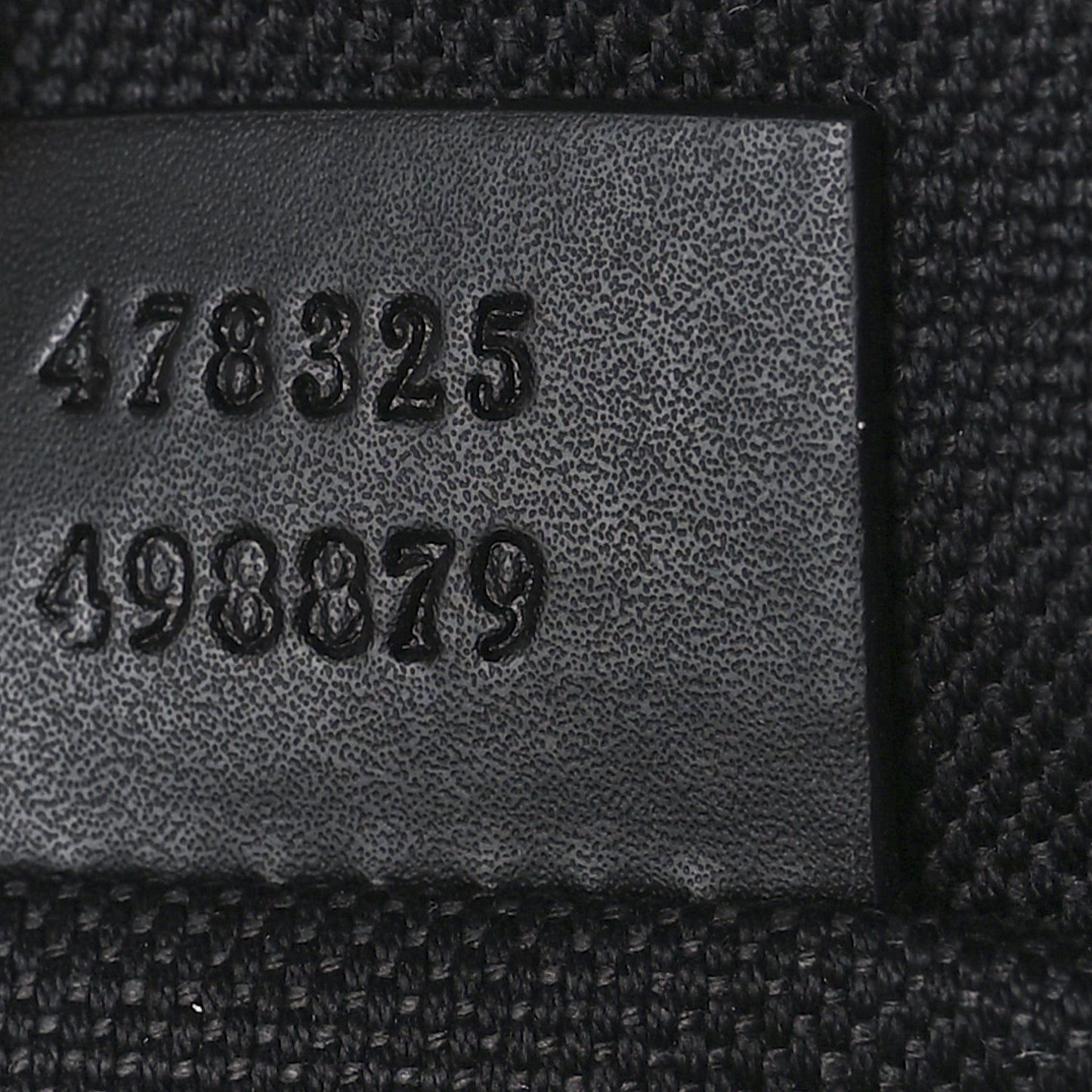 GG Supreme Monogram Web Belt Bag Black Grey