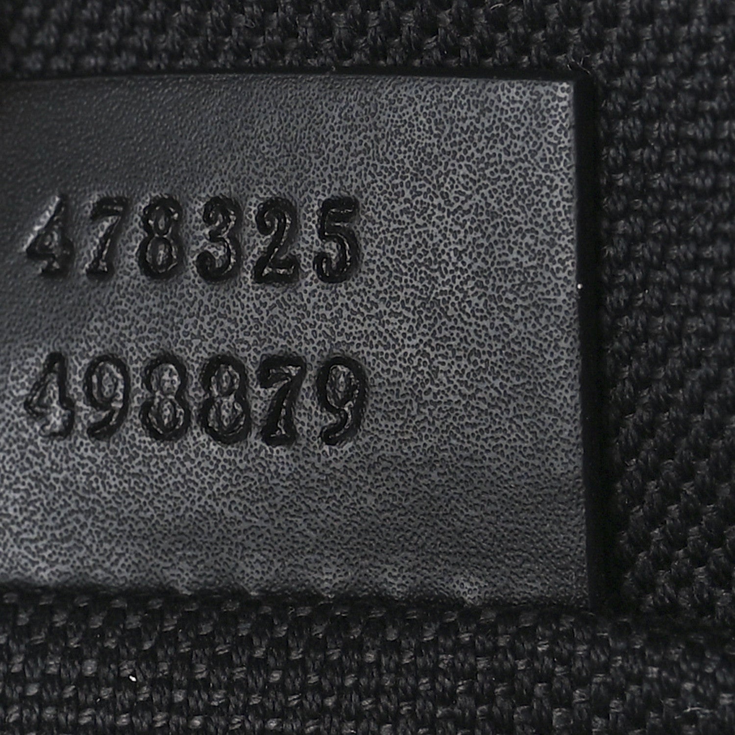 Gucci GG Supreme Monogram Web Belt Bag Black Grey 6 of 10