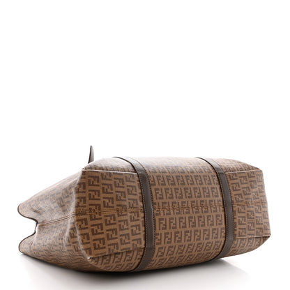 Fendi Zucchino Spalmati Vitello Tote Nocciola Castagna 4 of 13