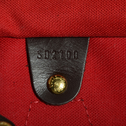 Louis Vuitton Damier Ebene Speedy 35 6 of 7