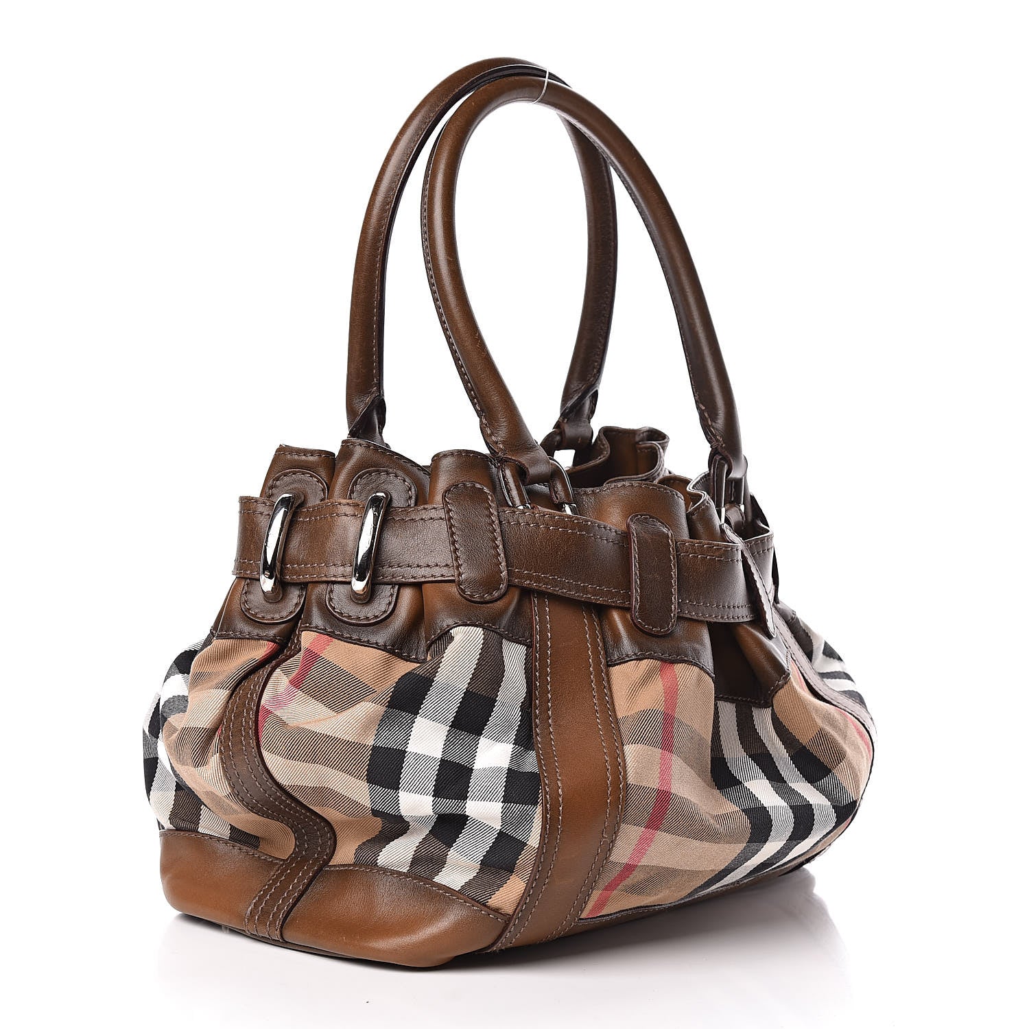 Burberry House Check Large Beaton Brown 3 of 13