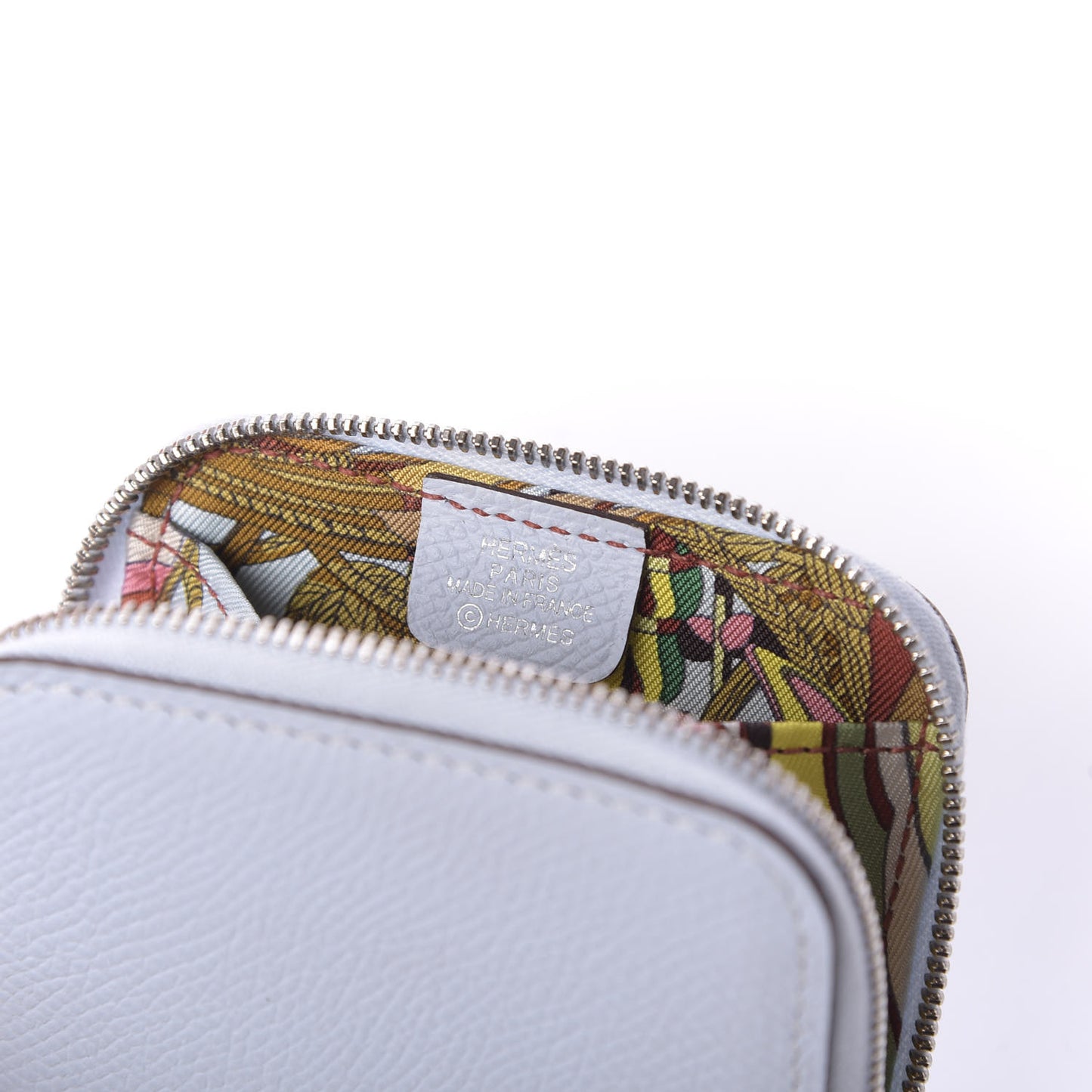 Epsom Silk'In Coin Purse Bleu Brume