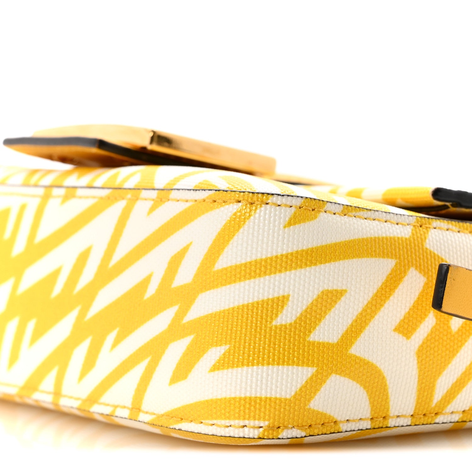 Fendi X SARAH COLEMAN Glazed Canvas Vitello King FF Vertigo Mini