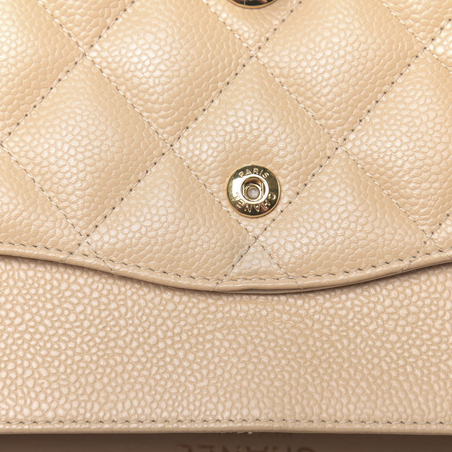 Chanel Caviar Quilted Jumbo Double Flap Beige Clair 14 of 18