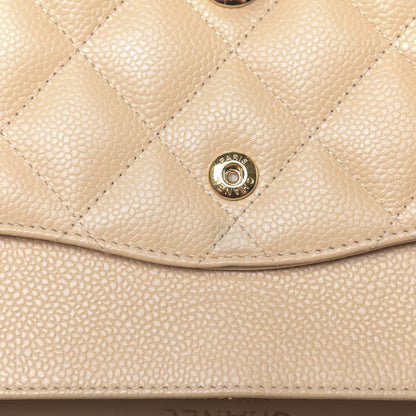 Chanel Caviar Quilted Jumbo Double Flap Beige Clair 14 of 18